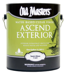 Old Masters Ascend Water-Based UV Protective Finish (1, Gallon-S/G Finish) 71201