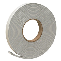 Frost King Vinyl Foam Tape - Closed Cell - Moderate Compression, 3/4" W, 3/16" Thick, 17' L, Grey V449H