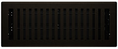 Imperial RG3435 Montezuma Decorative Floor Register, 4 x 12-Inch, Bronze Age