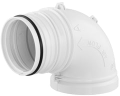 Imperial VT0544 Dryer Connector Elbow, 90 Deg