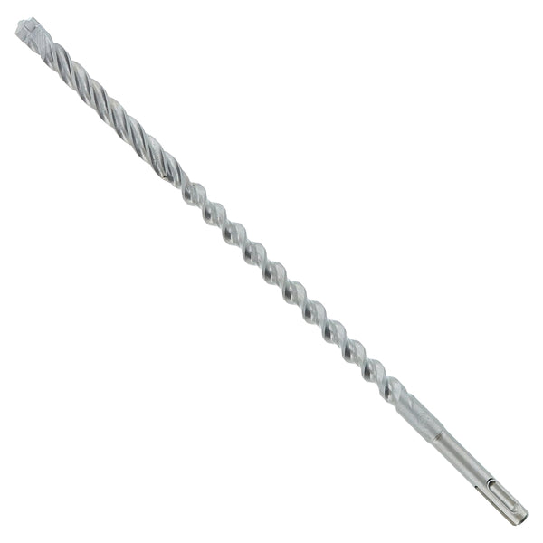 Diablo Rebar Demon SDS - Plus 4-Cutter Full Carbide Head Hammer Drill Bit - 7/16" Diameter, 12" Length, 10" Working Length - DMAPL4176