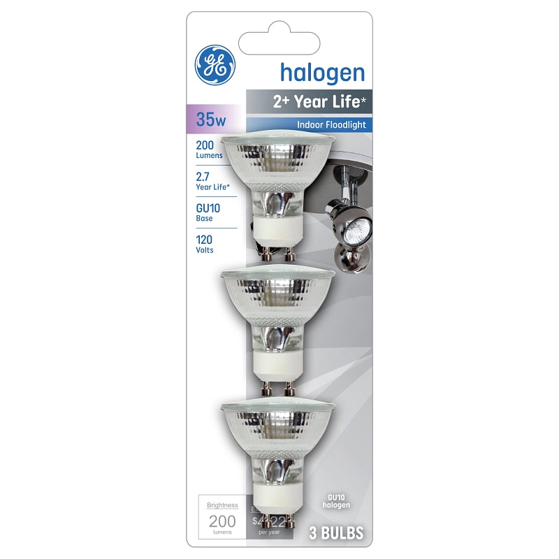 GE3PK 35W QTZ Halo Lamp