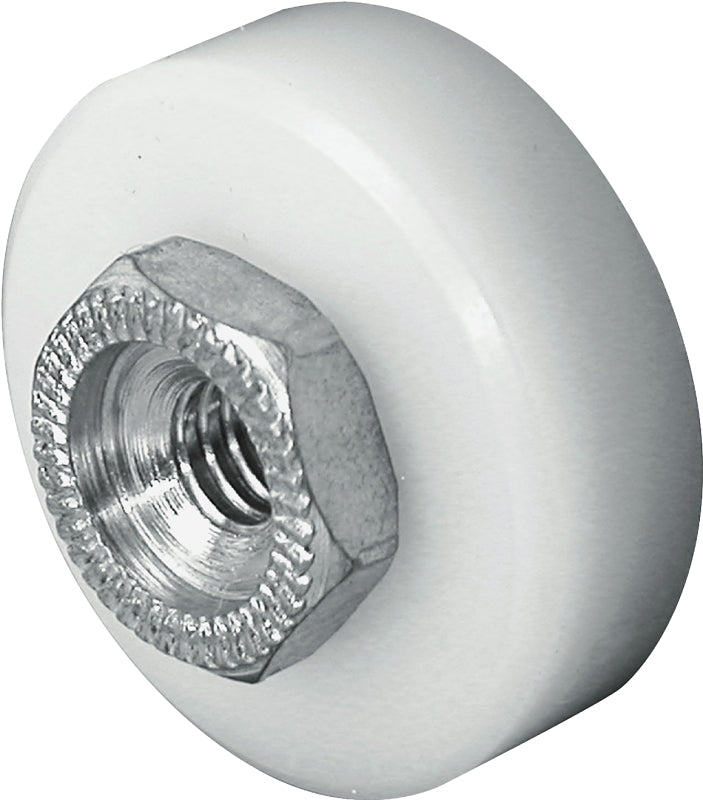 Prime-Line Products B 629 Screen Door Roller Assembly with 3/4-Inch Flat Ball Bearing Wheel,(Pack of 2)