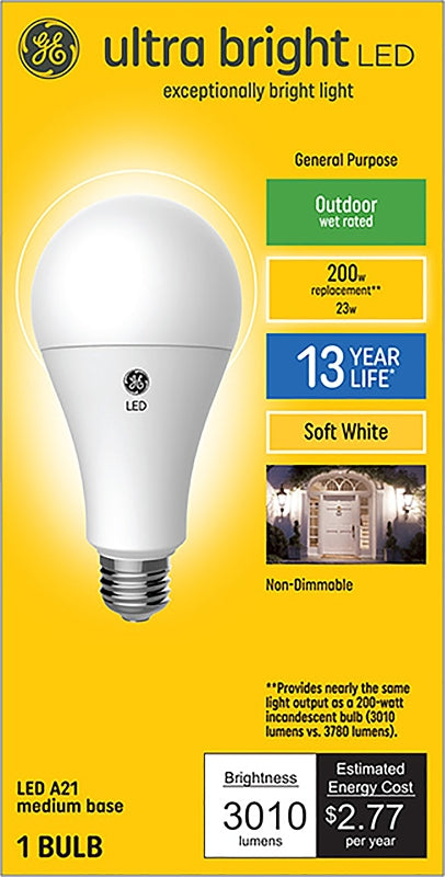 LED A21 E26 SW 200W 1PK