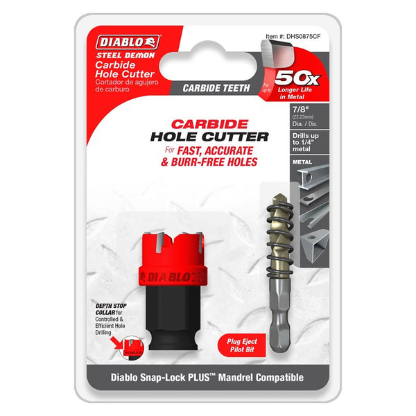 Freud Diablo 7/8 TCT Hole Cutter DHS0875CF