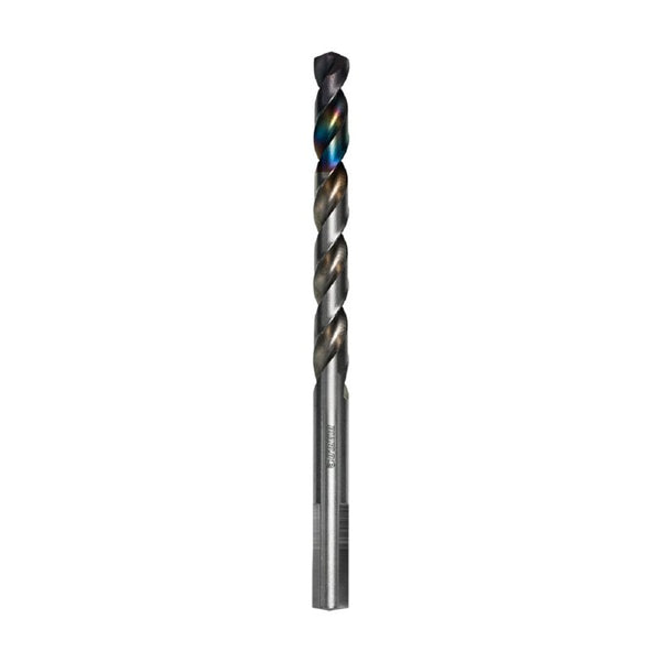 Diablo Metal Demon Drill Bit with Thermal Shield Protective Coating for Mild, Hardened and Stainless Steel - 4.3 in Length, 9/32 in Dia., 3-Flats Shank - DMD932JP1