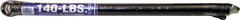 Prime-Line GD 12194 140 lb., Red Tip, Sectional Garage Door Extension Spring with Safety Cable (Single Pack)