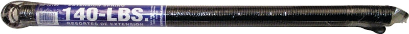 Prime-Line GD 12194 140 lb., Red Tip, Sectional Garage Door Extension Spring with Safety Cable (Single Pack)