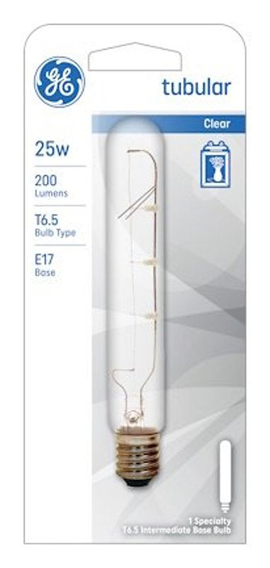 GE Lighting 44727 T6-1/2 Showcase Tubular Light Bulb
