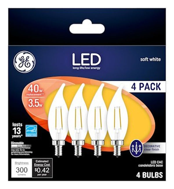 GE 92674 Decorative LED Bulb, Soft White