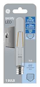 GE Lighting 93129007 GE 2W T6 Int LED Bulb - Quantity 1