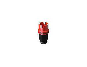 Diablo Steel Demon Carbide Teeth Hole Cutter with Snap-Lock Plus Mandrel System - Ideal for Cutting Metals, Panels and Steel Studs - 3/4" Diameter, 1/4" Length - DHS0750CF