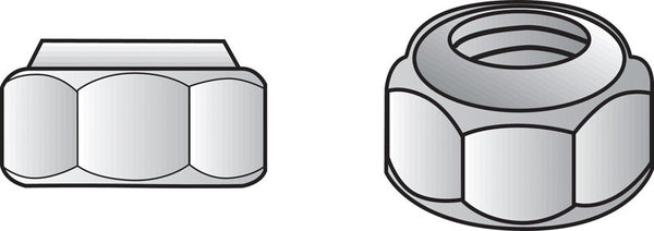 Hillman 10-32 NYL INSRT Lock NUT 180144