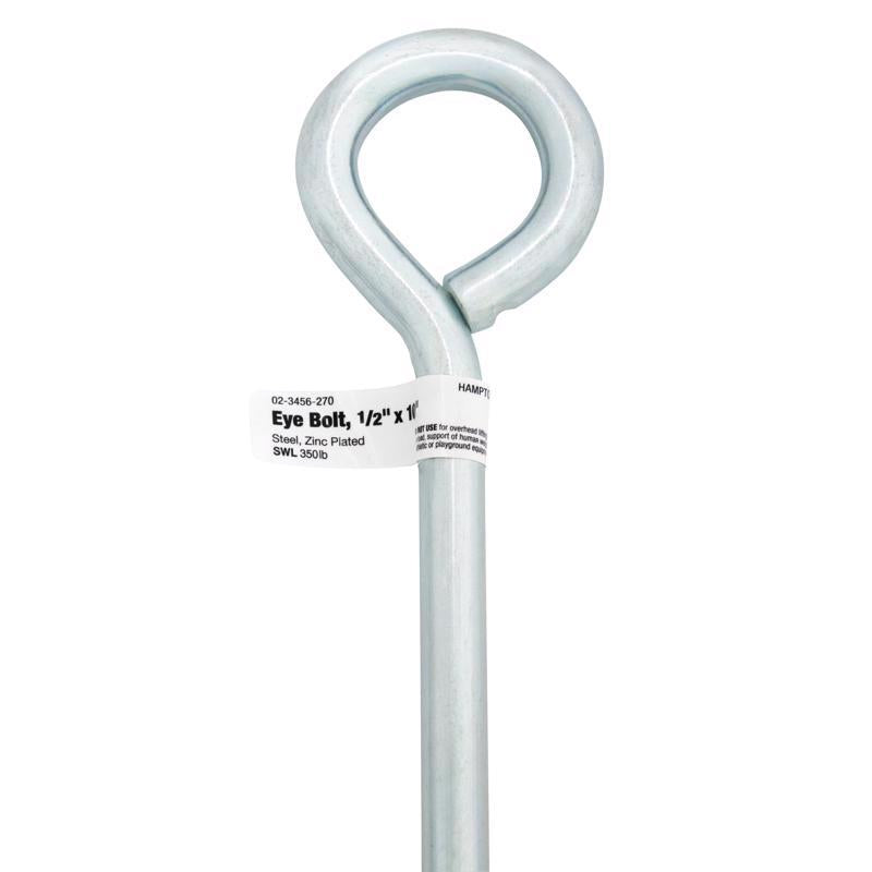 ACE Hampton Eyebolt 1-1/4" 10" Overall 3" Tread 350 Lb Bulk STL