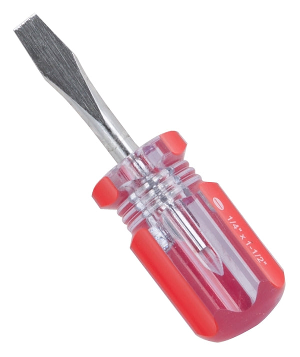 TOOLBASIX TB-SD03 Slotted Screwdriver, 1/4-Inch x 1-1/2-Inch