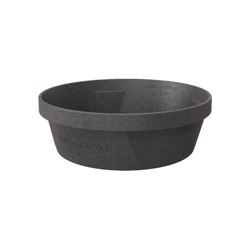 Red Barn Rubber Livestock Feed Pan - 1 Gallon