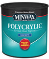 Minwax 222224444 Polycrylic Protective Wood Finish, Clear Matte, ½ Pint