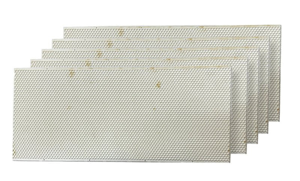 Harvest Lane Honey Beehive Foundation, Deep Hive Body, Plastic, 5-Pk. WWPFD-101-5