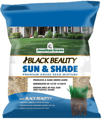 Jonathan Green (12001) Black Beauty Sun & Shade Grass Seed - Cool Season Lawn Seed (1 lb)