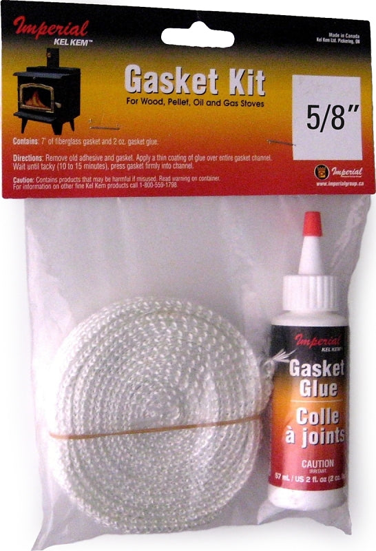 ROPE GASKET KIT FBGLS 3/4IN WH