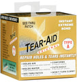 Tear-Aid Fabric Repair Kit, Type A Clear Patch for Canvas, Fiberglass, Leather, Polyester, Nylon & More, 3in x 5ft Roll, Single Pack D-ROLL-A-20