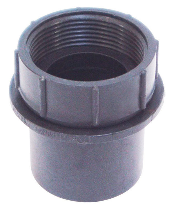 UNITED STATES HDW P081C P-081C Tub Strainer Adapter, Black