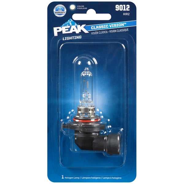 PEAK Classic Vision Halogen Automotive Bulb 1 pk 9012 HIR2 9012-BPP