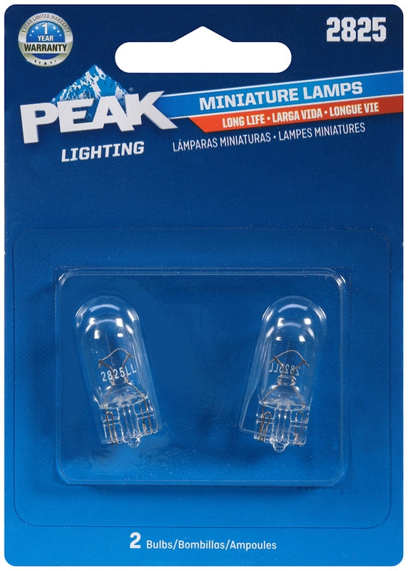 PEAK Miniature Automotive Bulb 2825 2 pk