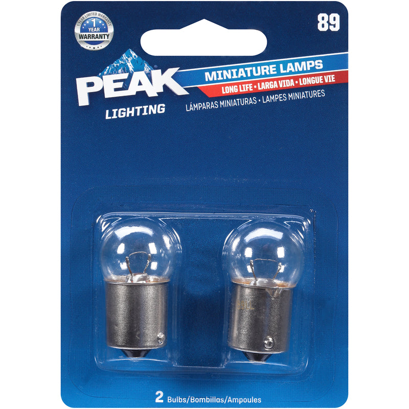 PEAK Miniature Automotive Bulb 89