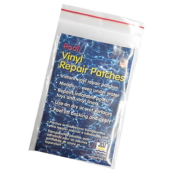 JED Pool Tools 35-240 Pool and Spa Repair Patches, Self-Adhesive