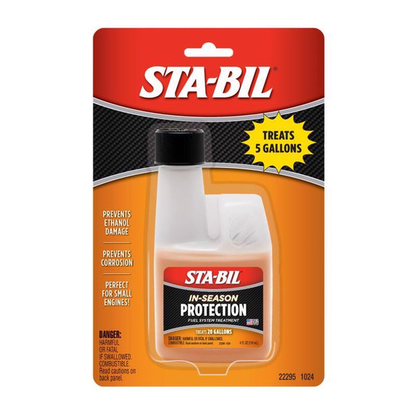 STA-BIL 360 Protection Ethanol Treatment and Fuel Stabilizer - Prevents Corrosion - Prevents Ethanol Damage - Cleans Entire Fuel System - Treats 5 Gallons, 4 fl. oz. (22295)