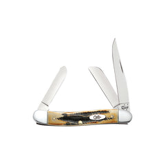 Case WR XX Pocket Knife 6.5 Bonestag Medium Stockman Item #3578 - (6.5318 SS) - Length Closed: 3 5/8 Inches 03578