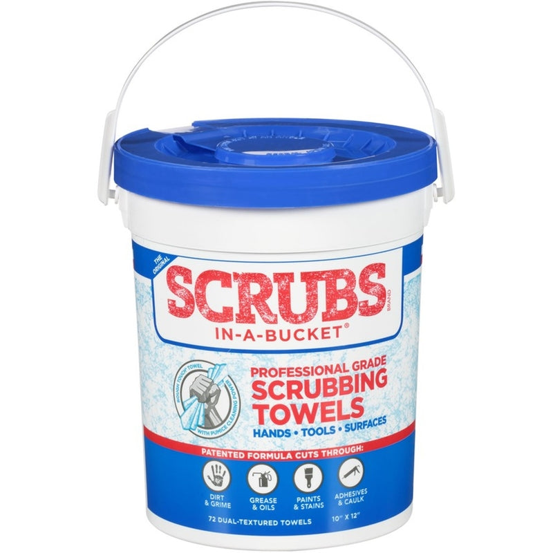 PERMTX-LOCKT Scrubs in A Bucket - 72 Count