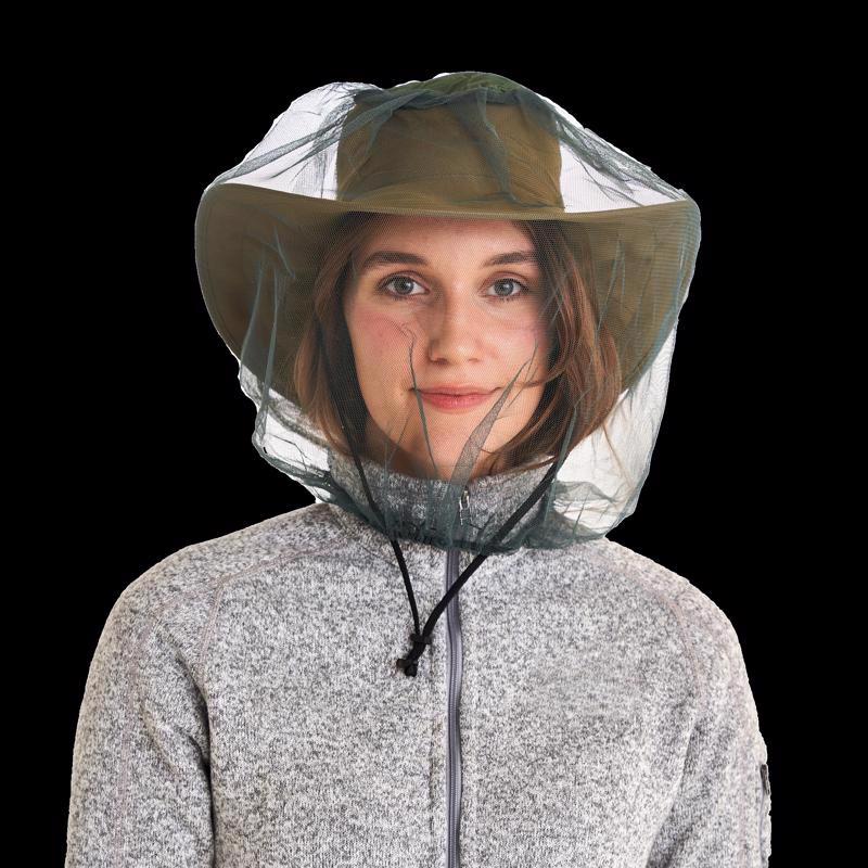 Coghlan's No-See-Um Head Net – Lightweight, Breathable Mesh Protection for Camping, Hiking & Outdoor Activities Tan