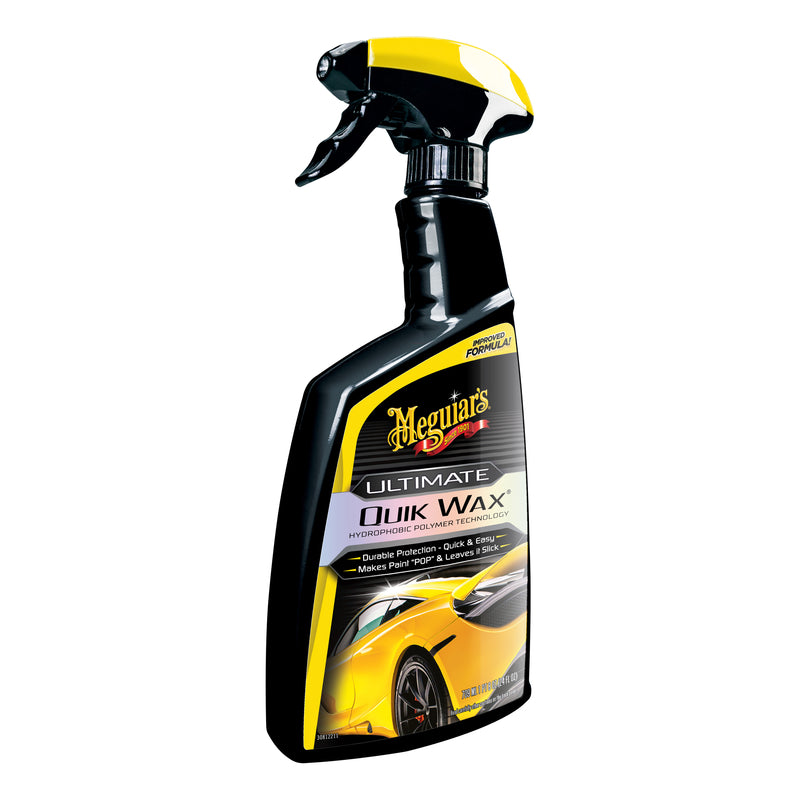 Meguiar's Ultimate Quik Wax, Durable Protection, Quick and Easy – 24 Oz Spray Bottle