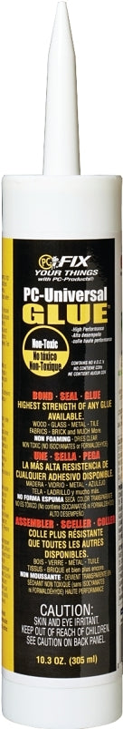 PC Products PC-Universal Glue, High Performance Adhesive, 10.3oz, 810101