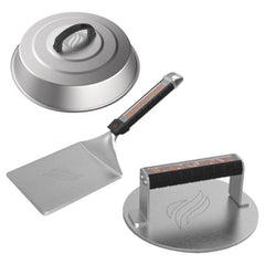 Blackstone 5462 Hamburger Kit, 3 Piece, Stainless Steel