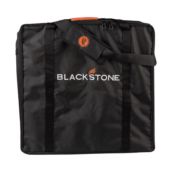Blackstone 1723 22" Tabletop Griddle Carry Bag, Heavy Duty, Weather Resistant, Griddle Cover, Black. Fits Griddles WITHOUT Hoods or Hard Covers.