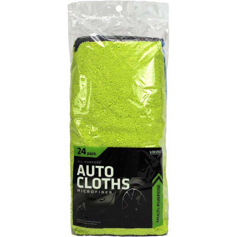 Viking Microfiber Auto Cloth - 24 Pack