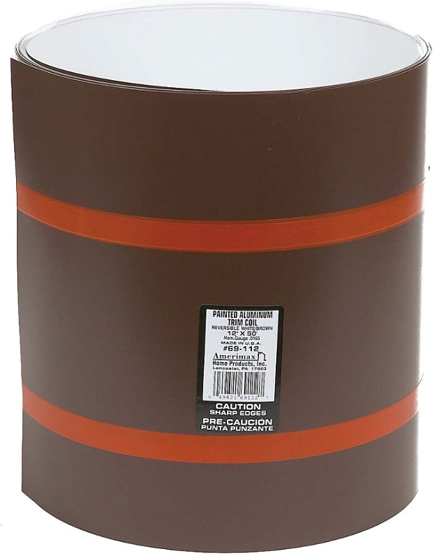 AMERIMAX HOME PRODUCTS 69110 10 x 50-Feet Trim Coil, White/Brown