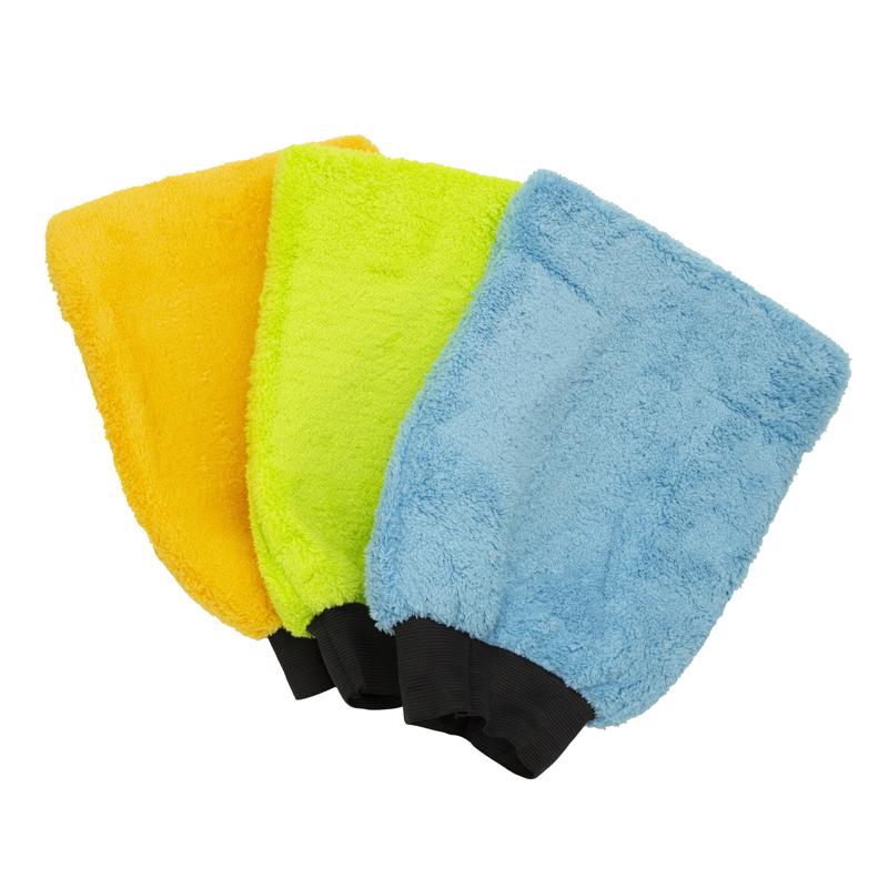 Viking Car Care 835000 Long Pile Microfiber Wash Mitt, Colors May Vary
