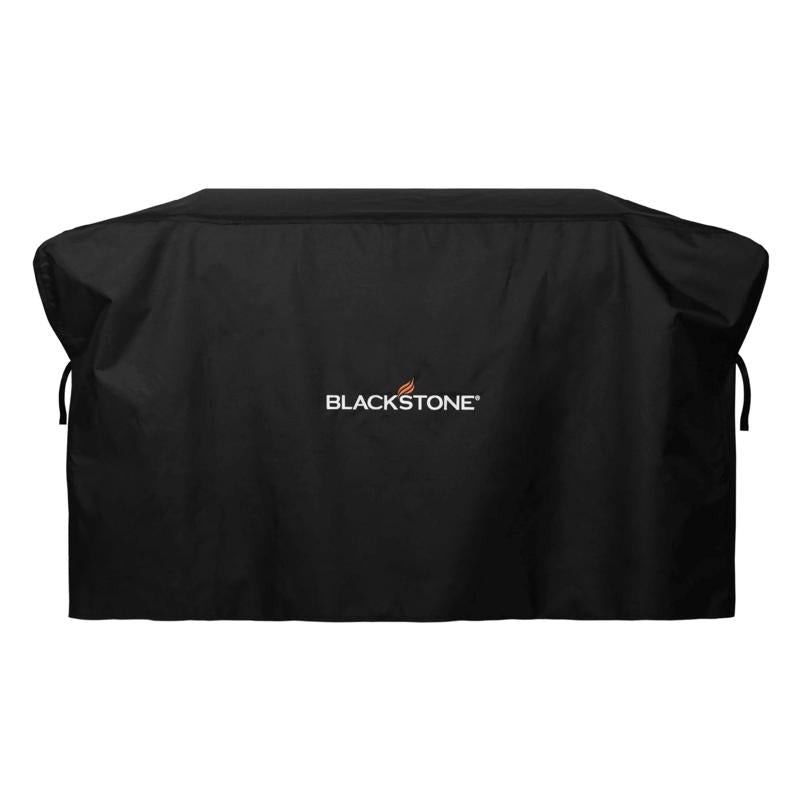 Blackstone 5483 Griddle Cover Fits 28 inches Griddle Cooking Station with Hood Water Resistant, Weather Resistant, Heavy Duty 600D Polyester Flat Top Gas Grill Cover with Cinch Straps 28" Black