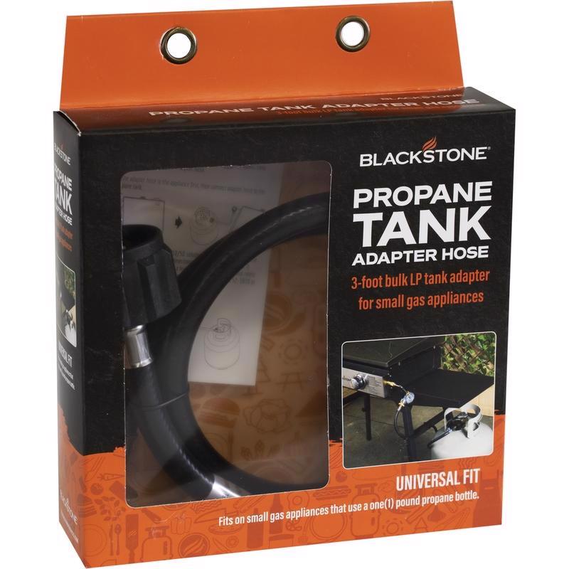 Blackstone 5471 Propane Adapter Hose & Regulator for 20 lb Tank, Gas Grill & Griddle - Weather Resistant & Corrosion Resistant - Extends Up To 3 Feet