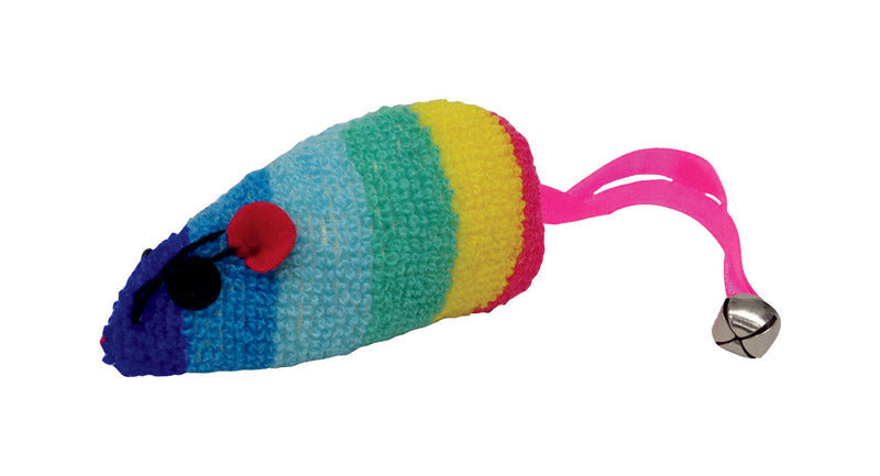 PetEdge Catnip Rainbow Mouse
