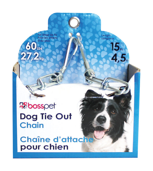 BOSS Pet 43715 15' Large Pdq Twisted Dog Chain