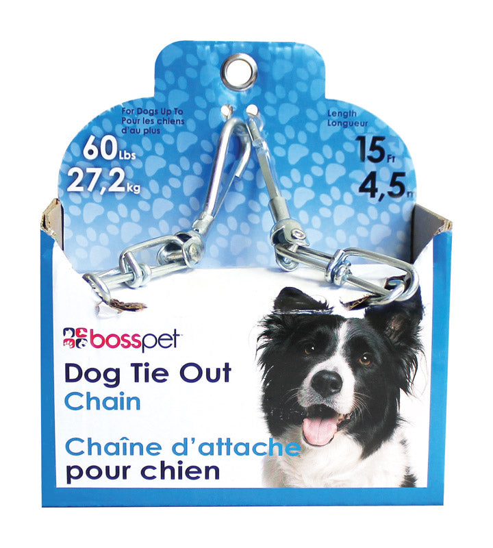 BOSS Pet 43715 15' Large Pdq Twisted Dog Chain