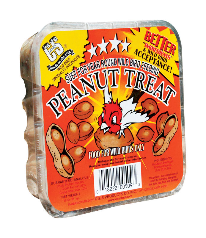 C&S CS12509 11.75 Oz Peanut Treat Suet11