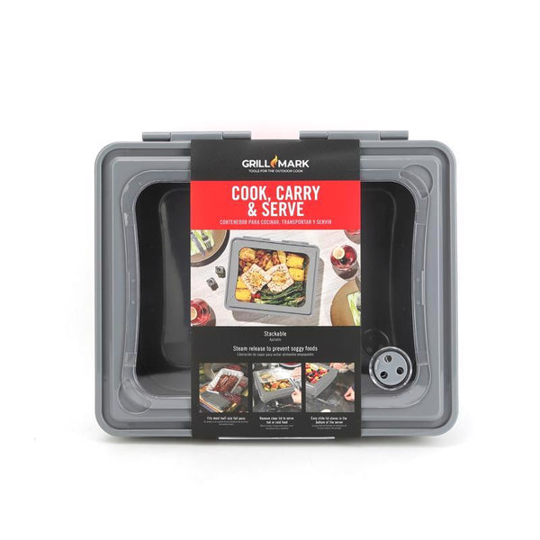 Grill Mark 8083961 Gray Food to Go Container 40405ACE