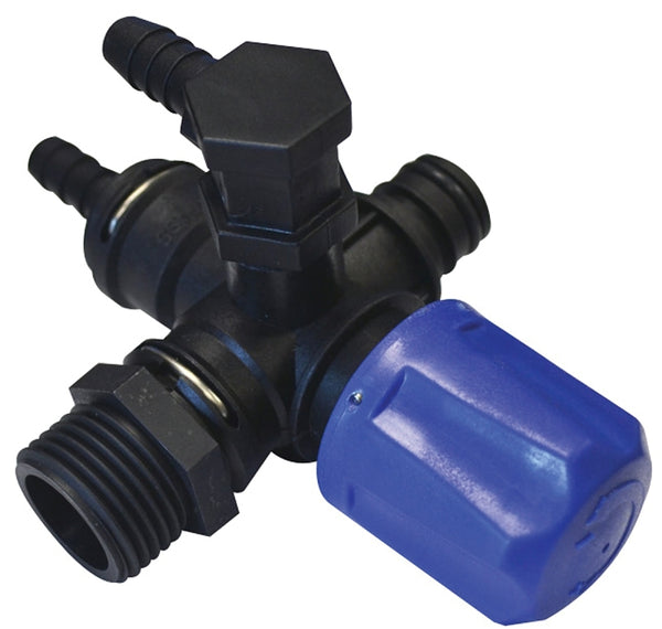 Valley Industries 34-140118-CSK Universal Broadcast Sprayer Pressure Regulator, Black