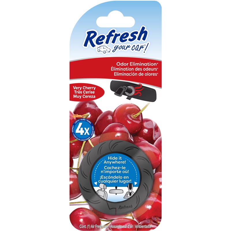 Refresh Your Car Discrete Odor Eliminating Ring (Very Cherry, 1 Pack)